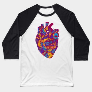 Triad Transparent Heart Baseball T-Shirt